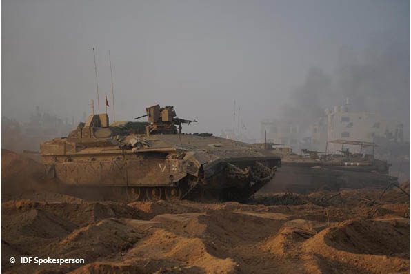 IDF forces activity in the Gaza Strip © IDF Spokesperson