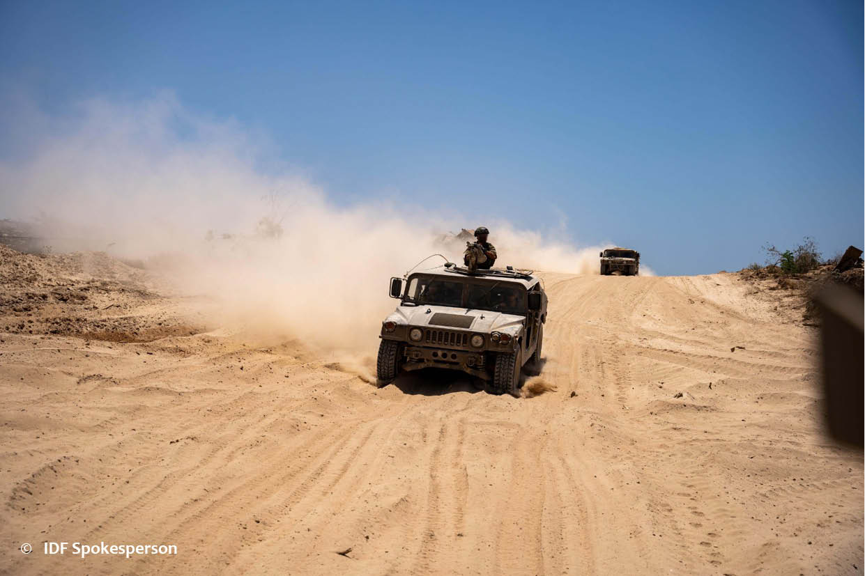 IDF forces activity in the Gaza Strip. © IDF Spokesperson