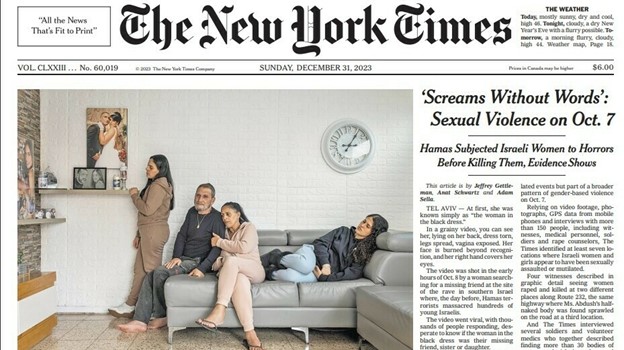 The New York Times Coverage of the Israel-Hamas War:Random Errors or ...