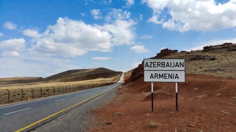 Azerbaija-Armenia road (AI Generated)