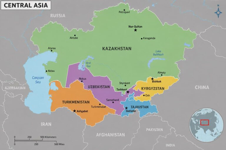 Central Asia (AI Generated)