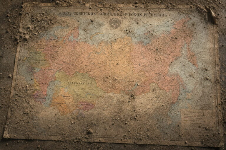 USSR old map (AI generated)