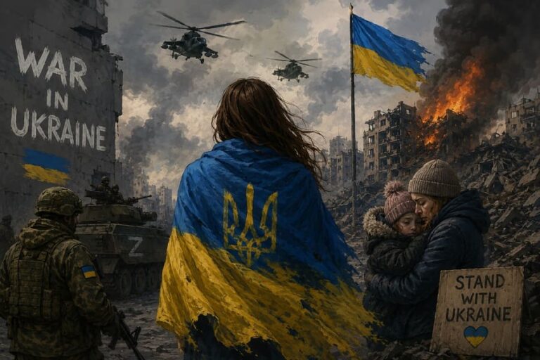 Ukraine war (AI generated)