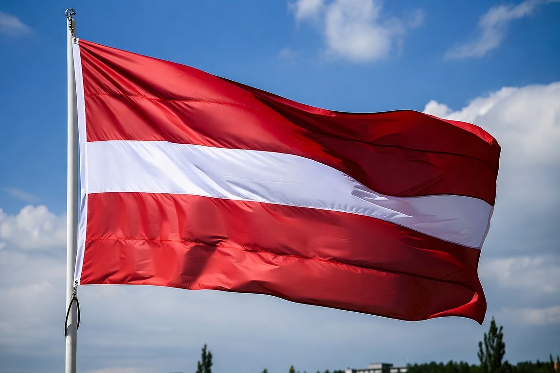 Latvian Flag (AI generated)
